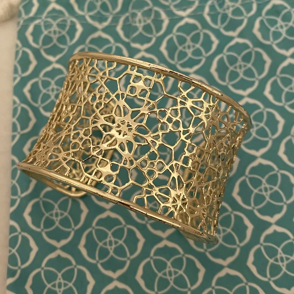 Kendra Scott Gold Candice Cuff